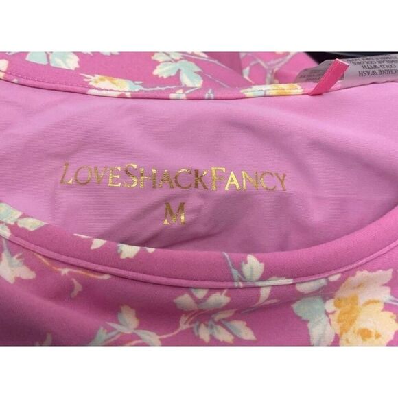 LoveShackFancy Pink Floral Jumpsuit - Picture 4 of 4